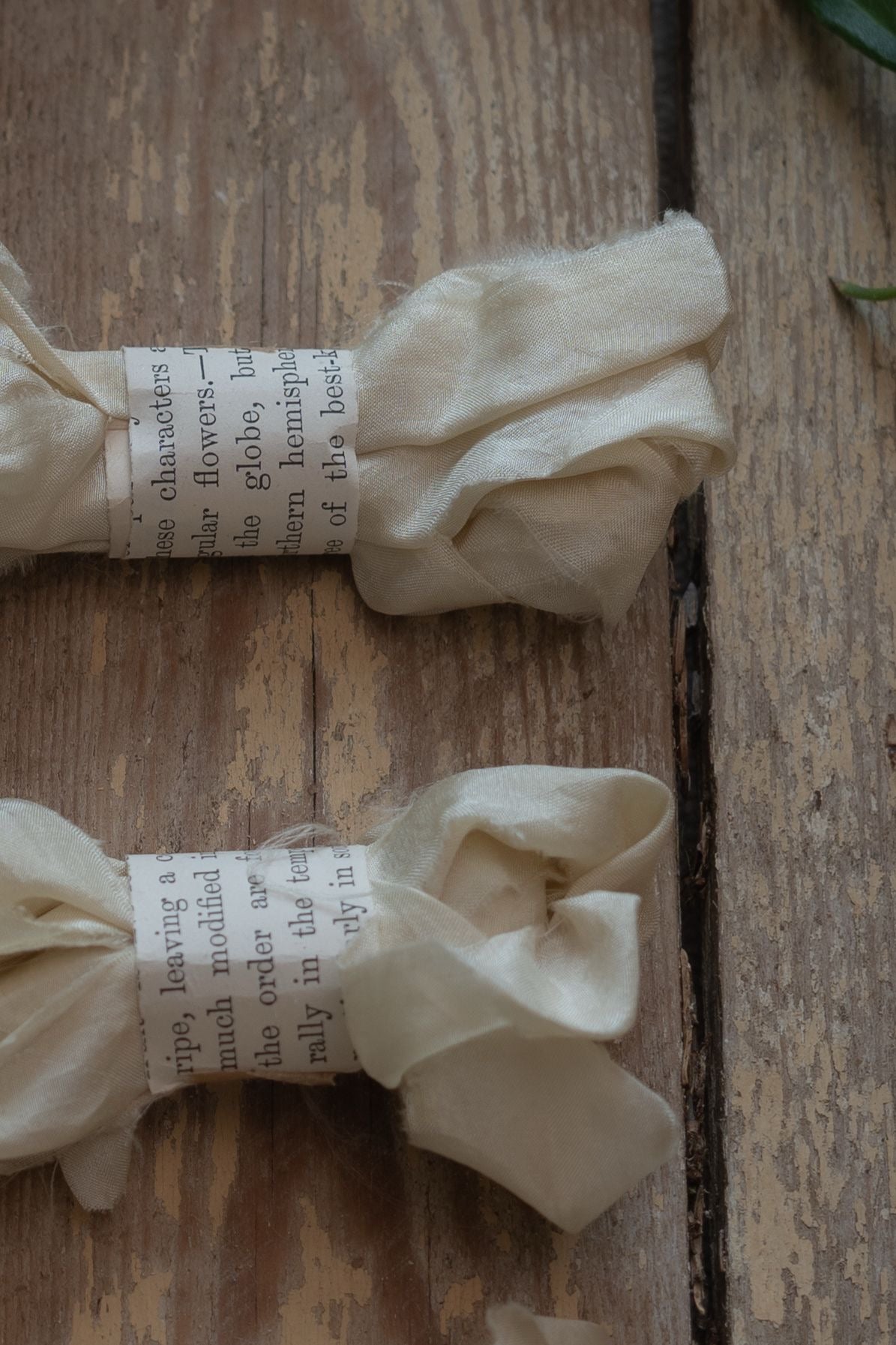 Naturally Dyed Silk Ribbon Austen Pink